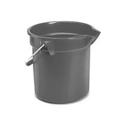 Rubbermaid Rubbermaid 8916181 FG296300GRAY 10 qt. Heavy Duty Bucket; Gray 8916181